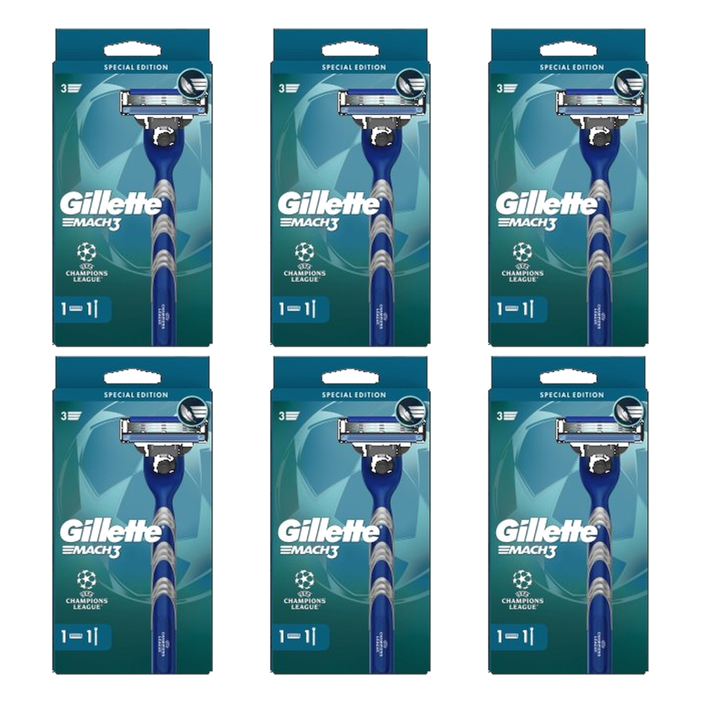 Gillette Mach3 Razor — Case of 6