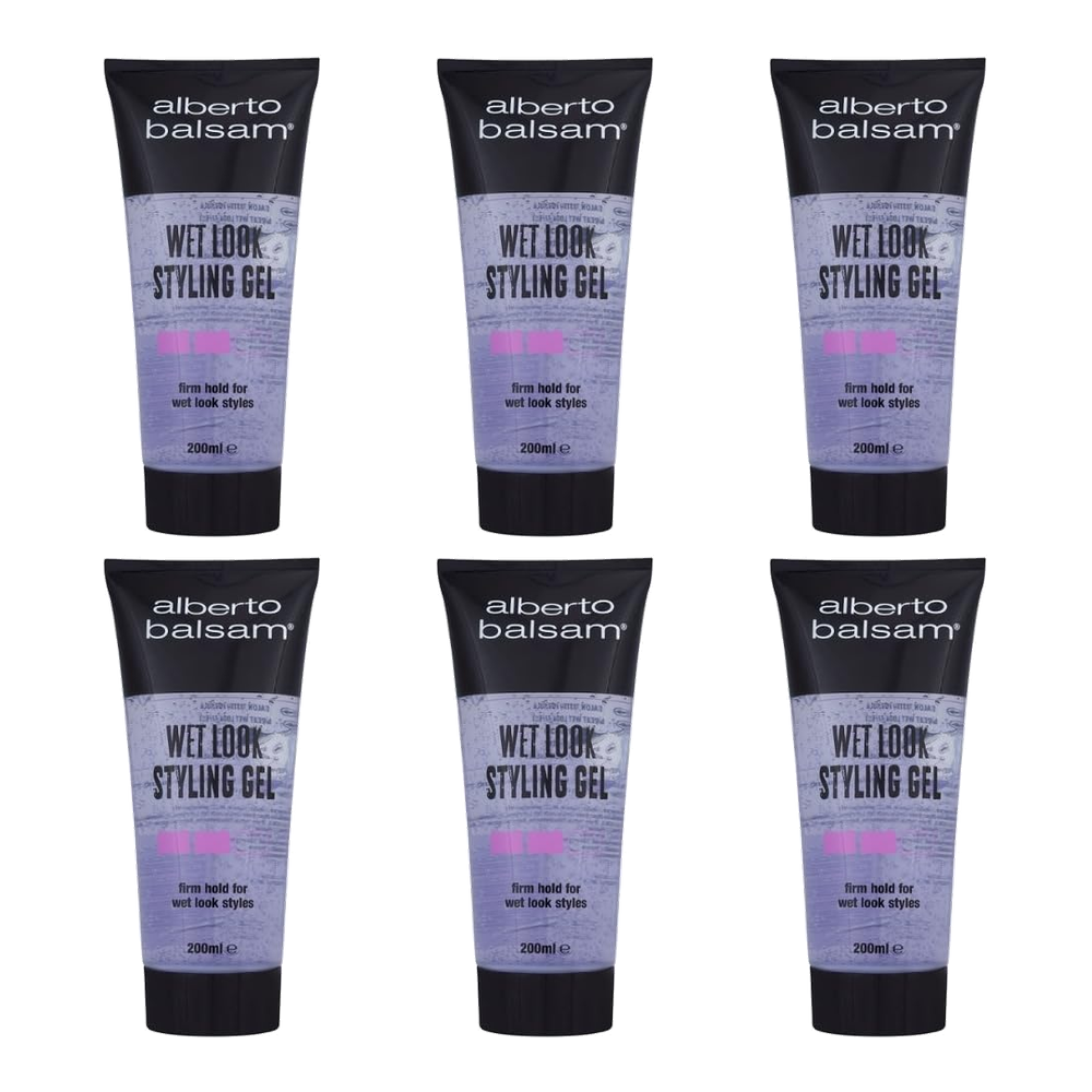 Alberto Balsam Wet Look Styling Gel 200ml — Case of 6