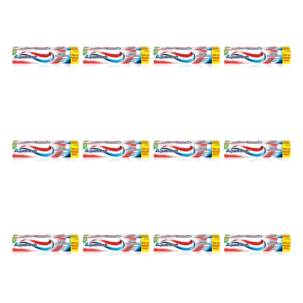 Aquafresh Triple Protection Toothpaste 100ml — Case of 12