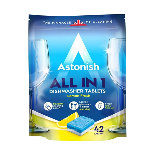 Astonish All In One Dishwasher Tablets 42 Pack