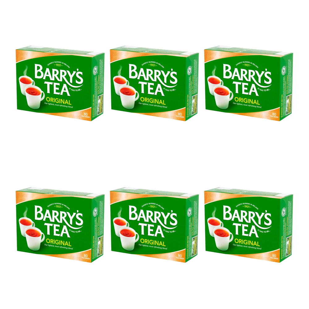 Barry's Tea Original Blend 80 Bags — Case of 6