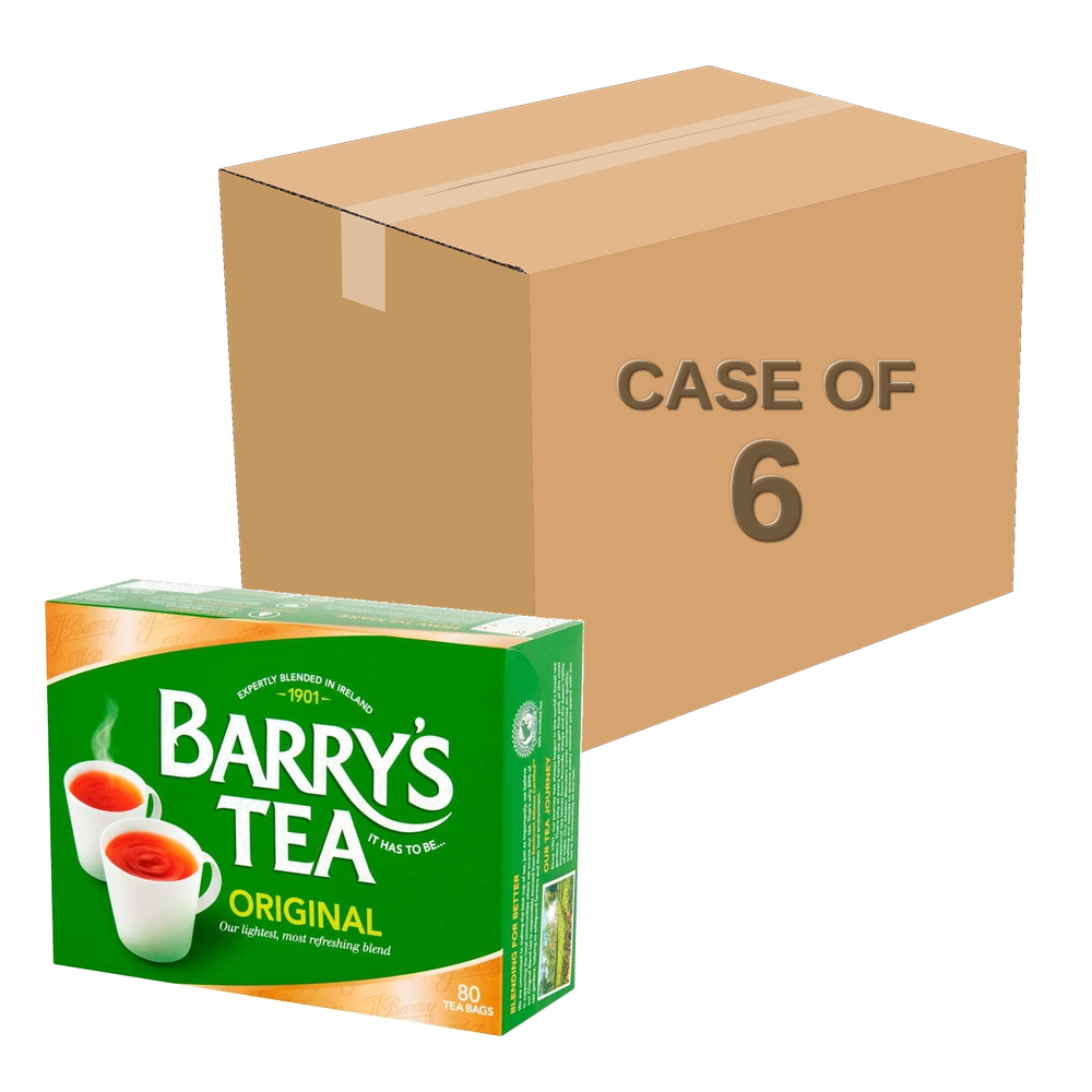 Barry's Tea Original Blend 80 Bags — Case of 6