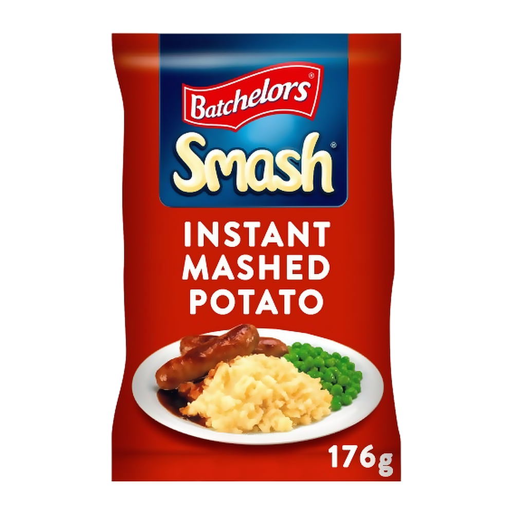 Batchelors Smash Instant Mash Potato 176g — Case of 12