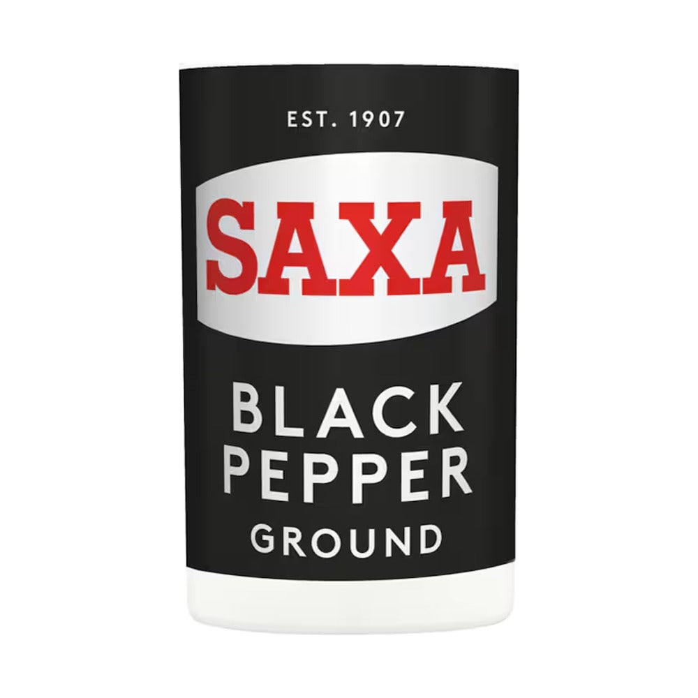 Saxa Ground Black Pepper 25g