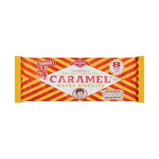 Tunnock's Caramel Wafers 8 Pack