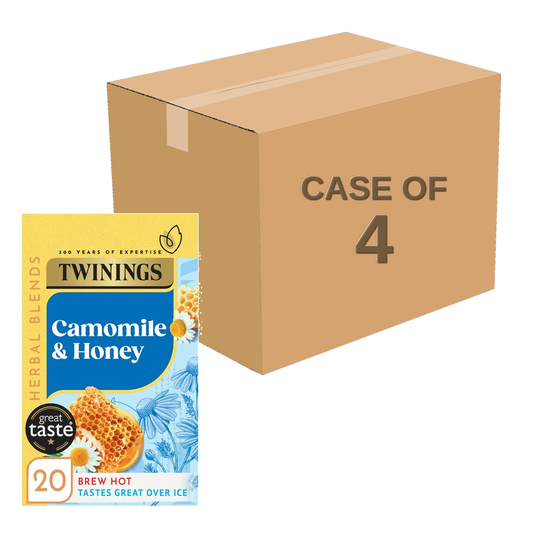Twinings Camomile & Honey 20 Bags — Case of 4